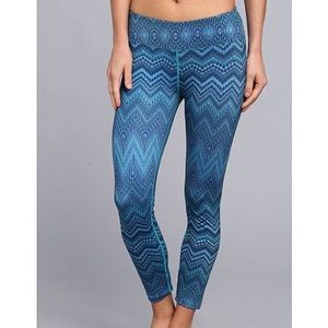 PrAna Roxanne Printed Lightweight Leggings.  Size S